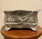 Antique French Cast Iron Medicis Planter Box 11   d 12lbs