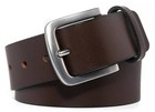 Men   s Belts full Grain Genuine Leather Casual Dress Jeans Belts For Men 