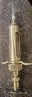 Vintage Metal   Glass Veterinary Syringe Livestock Farm Medical Collectible Prop