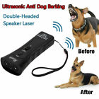 2x Ultrasonic Anti Dog Barking Trainer Electronic Dog Deterrent Repeller Device
