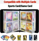 Card Binder For Pokemon Cards Holder Fits 400 Cards W  50 Removable Sleeves Tcg
