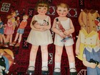 Gloria And Sonny  Whitman Vintage Paper Dolls  1930