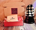  white  Chanel Vip Mirror   Personalized Gift Set     