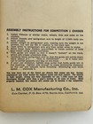 Cox Competition Chassis For 1 24 Scale Slot Cars