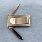 Vintage Fraternal Order Of Eagle Foe Money Clip Knife File A736