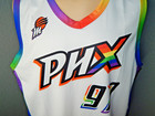 Phoenix Mercury Pride Day 2024 Basketball Jersey Men   s Xl Wnba Rainbow Edition