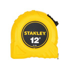 New Durable Stanley Tape Measure 12ft X 1 2in Yellow Case Non-slip Grip