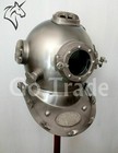 Antique Vintage Diving Helmet Copper Brass Mark V Us Navy Sea Scuba Divers Helme