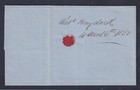 Us  Scott 1  Margin touching  Red Grid New York 1850 Cover To Philadelphia Pa