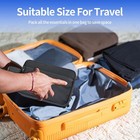 Toiletry Bag For Men  Hanging Dopp Kit Travel Bag For Men Women  Mens  black 