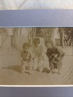 C1910s Mexico 3 Antique Original Photos Children Street Vendor Market Mounted