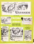 Ulysses 1954 Press Book Kirk Douglas Silvia Mangano Anthony Quinn