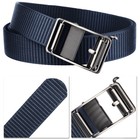 Nylon Web Belts With Automatic Slide Buckle  Men s Ratchet Dress Belt Golf Be   