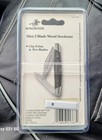 Vintage Winchester  Mini 2 Blade Wood Stockman 22-41367