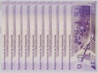 Venezuela 200 Digitales 2023 Qty 5 Pcs Cir 200 Million Bol  vars Used Coa
