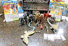 Bandai Godzilla Final Wars Mini Battle-g Figure Lot Of 15 Figures Complete 