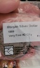 1889  1 Morgan Silver Dollar 90  Silver 10  Copper Great Collection Piece