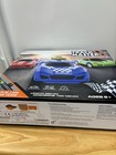 Track Master 1 64 Scale Slot Car Racing Set Pre-owned Missing Guard Rails   Cars