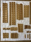 Vintage Gabriel Young Erector Set Rare Wood German Nuts   Bolts 128 Piece