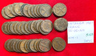 S105  Katanga  50 Coins Lot - Franc 1961  Km 1  Circulated Condition