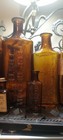 Rare Antique  foster s   Terp-heroin Bottle Light Amber 250cc Variant