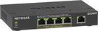 Netgear 5 Port Gigabit Ethernet Poe Switch 4 Poe Ports 63w Unmanaged  gs305p    