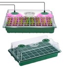 2pcs Seed Trays Reusable Plant Starter Kit Grow Cloning Propagation Germination