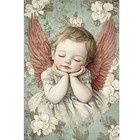 A4 Paper Decoupage Dreaming Angel Baby Paper Designs Italy Same Day Shipping