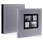 Photo Album 4x6 500 Pockets  Large Capacity Family Wedding Leather Picture Al   