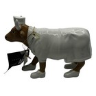 Cow Parade Nurse Nightencow Ceramic Cow Figurine New With Box Doctor Gift