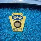 1959 Ludwig 4x13 Las Vegas Snare Drum Blue Sparkle Trans Badge Jazz Combo