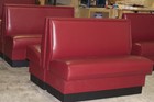 Restaurant Booth 48   l X 42 h Single And Double Side Booth  Quick Ship Made In Us