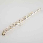 Pearl Flute Pf795 Silver Plated Split E Mechanism B Leg 17 Holes Open