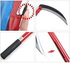 16  Folding Sickle Grass Cutter Remover Hand Scythe Blade Farm Yard Triming Tool
