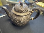 Tiffany   Co  Makers Sterling Silver Tea Pot Pattern 6387 Flowers 1881