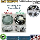 4 Pcs Wheel Center Cap Chrome Fits 2007-2014 Silverado Tahoe Avalanche Suburban