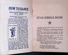 Mid-1800s Star Trade Card Scrap Sample Victorian