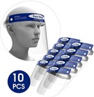 10x Full Covering Face Shields Anti-fog Safety Mask Clear Glasses Eye Helmet New