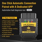 Obd2 Scanner Engine Code Reader Bluetooth Vin Car Diagnostic Tool Mil Status Us