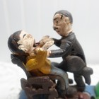 Vintage Style Cast Iron Dentist Mechanical Bank Reproduction Collectible