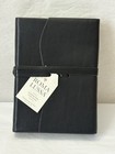 New Cavallini   Co  Black Italian Leather Roma Lussa Journal 5    X 7   