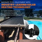 Industrial Grade Solar Pool Heater Diy Kit - Advanced High-wind Mounting System