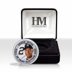Derek Jeter 2020 Hall Of Fame Color Silver Coin Highland Mint Limited 5000