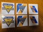  6 Pc - Nj State Police Supporter Lot -uv Vinyl Decals 
