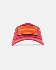 John Hatter   Co Strength   Honour Red Adjustable Trucker Cap Hat