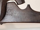 Original Civil War 1863 Us Springfield Musket Lock Sideplate W Screws