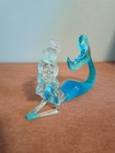 Aqua Mermaid Figurine Acrylic 6 5 Inch Decor