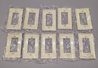 10pk Legrand Snap-on Wall Plate For Self-contained 1 Gang Switches Receptacles