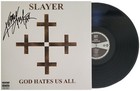 Kerry King Signed Slayer God Hates Us All  Album Proof Autographed Vinyl Record
