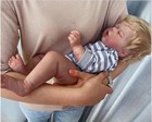 Sleeping 22in Lifelike Reborn Baby Dolls Adorable Cloth Body Newborn Lifelike